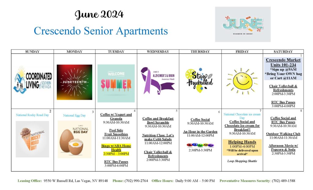 Monthly Calendar – Affordable housing & supportive services to senior ...