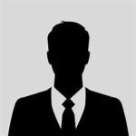 Male team member silhouette