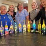 Wine bottle art classes
